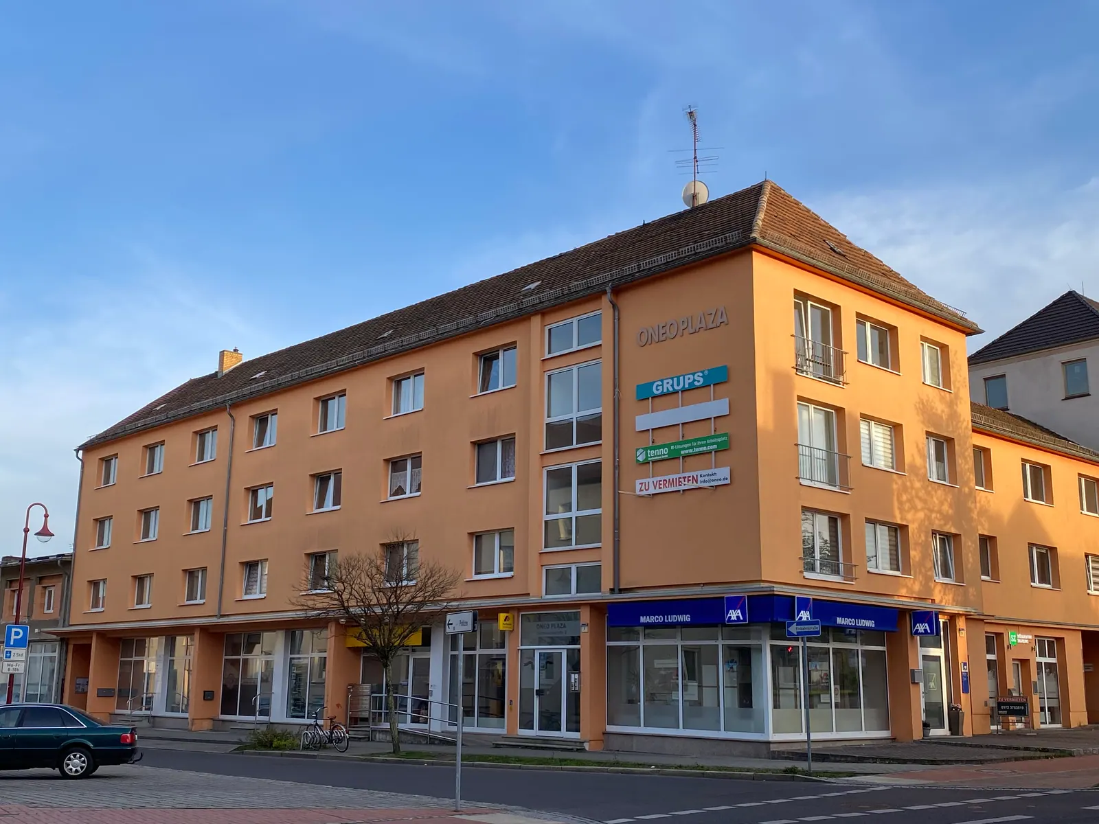 Das Wohn- und Geschäftshaus in der Schmiedestraße 2 in Weißwasser