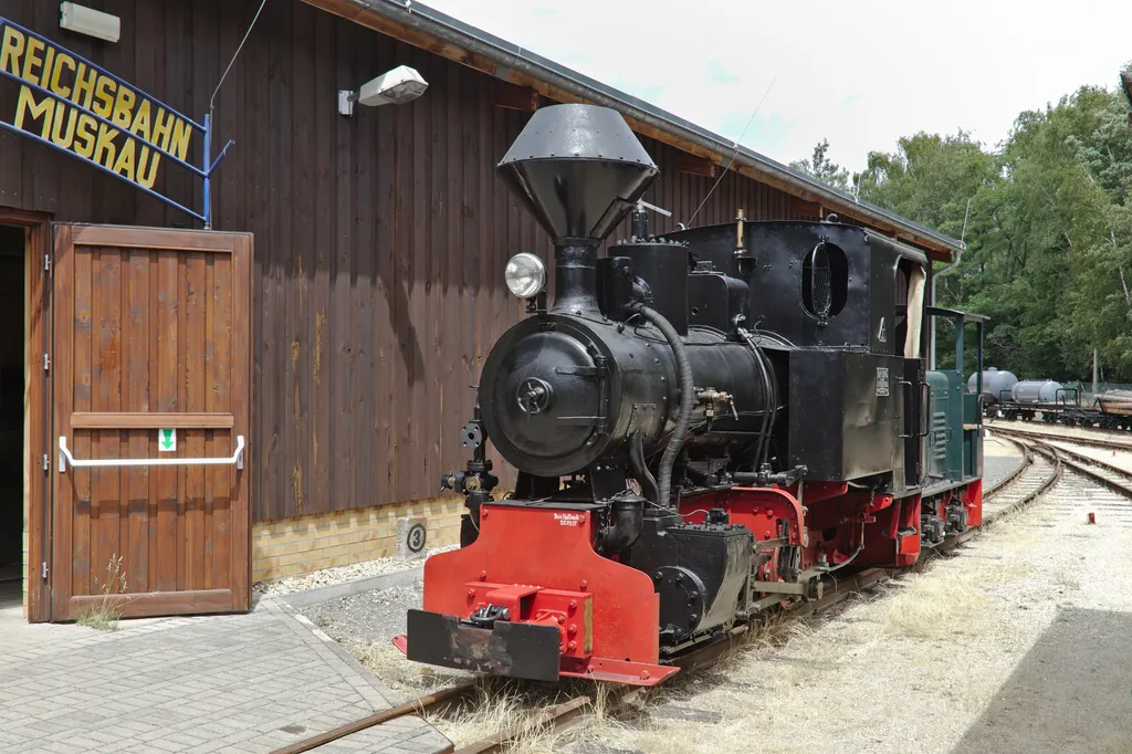 Schmalspurlokomotive der Waldeisenbahn Muskau